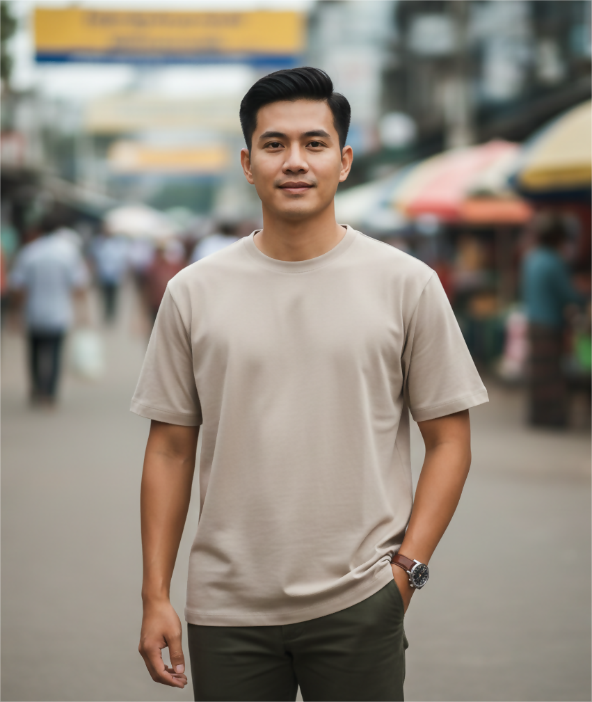 Cotton Casual t- Shirt (Demo)
